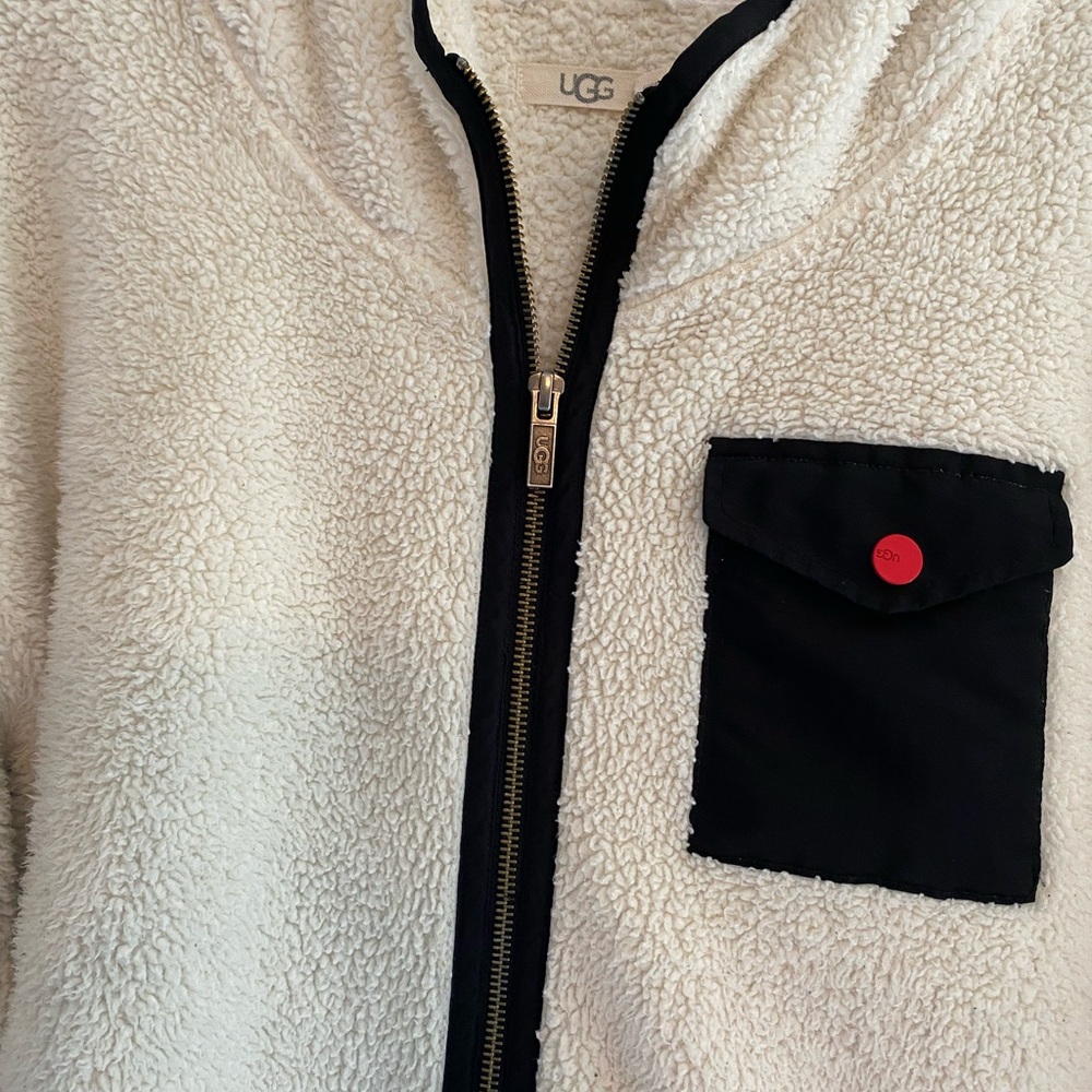 UGG medium Sherpa Jacket with pockets - Picture 3 of 8